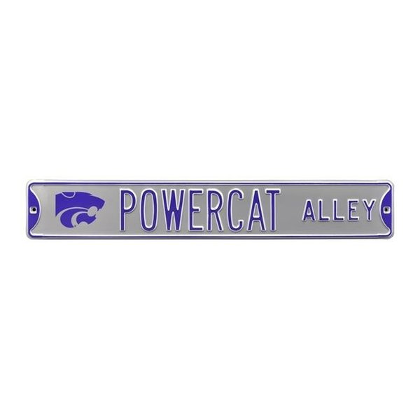 Authentic Street Signs Authentic Street Signs 70070 Powercat Alley with Logo Kansas State 70070